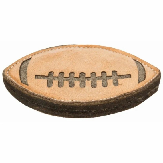 Trixie Játék Rugby Labda Bőr/Gyapjú 20cm – kutyajáték