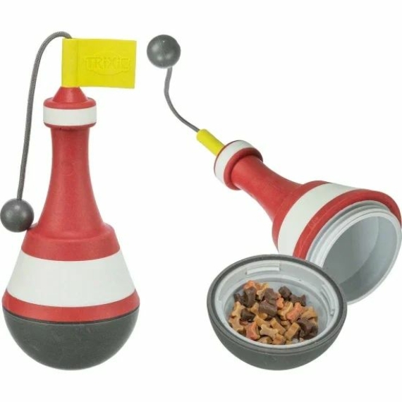 Trixie Játék Snack Bója, Vízi Játék, Hőre Lágyuló Gumi, 19cm – kutyajáték