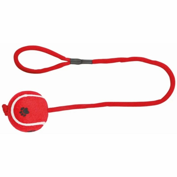 Trixie Játék Teniszlabda Kötéllel 6cm/50cm – kutyajáték