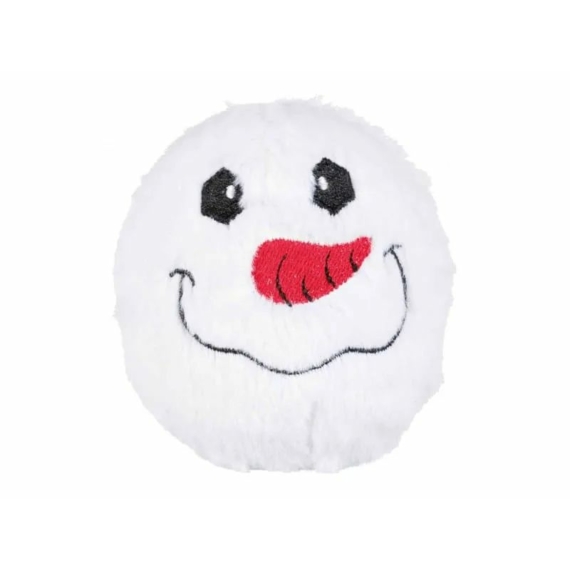 Trixie Játék xmas plüss hólabda 10cm – kutyajáték