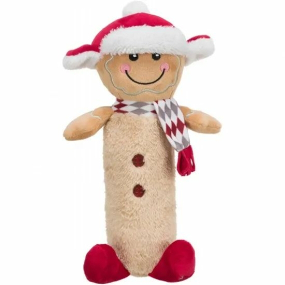 Trixie Játék Xmas Plüss Mézeskalács figura 36cm – kutyajáték