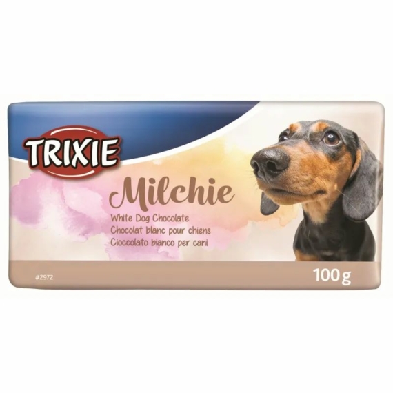 Trixie Jutalomfalat Csokoládé Tejes Kutyának 100gr – jutalomfalat kutyáknak