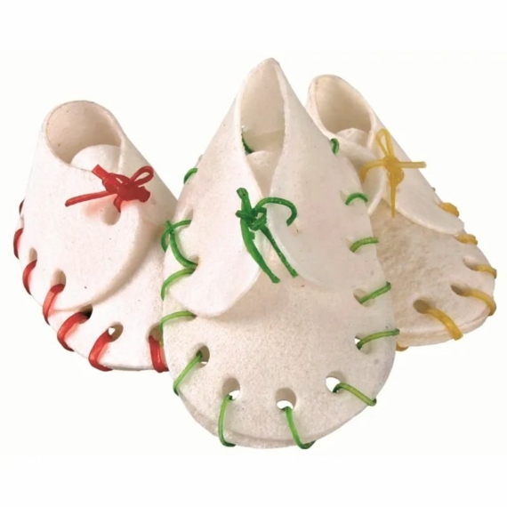 Trixie Jutalomfalat Denta Fun Cipő 7cm 10db/Csomag 100gr – jutalomfalat kutyáknak