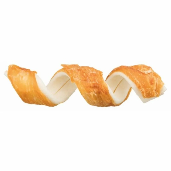 Trixie Jutalomfalat Denta Fun Csirke Csavart 15cm 3db/110g – jutalomfalat kutyáknak