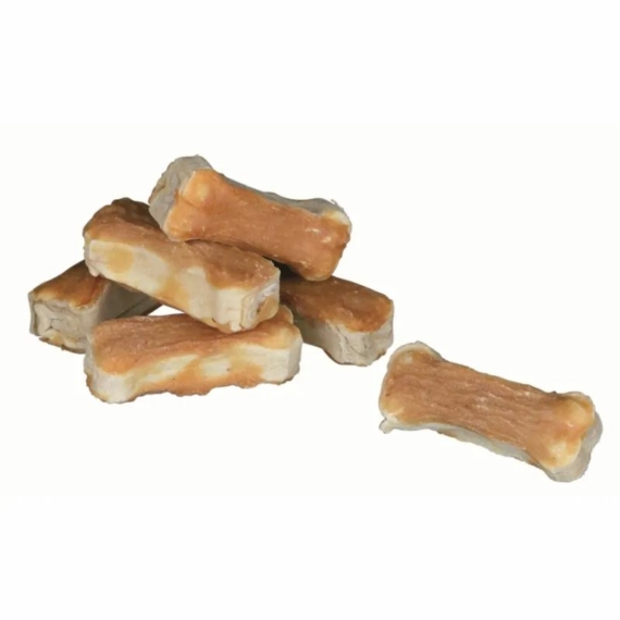 Trixie Jutalomfalat Denta Fun Mini Csontok Csirkés 5cm 8db/Csomag 120gr – jutalomfalat kutyáknak