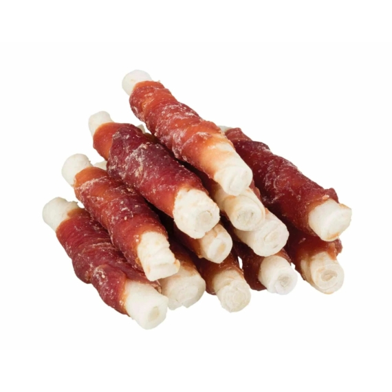 Trixie Jutalomfalat Denta Fun Mini Tekercs Kacsás 6cm, 120g – jutalomfalat kutyáknak