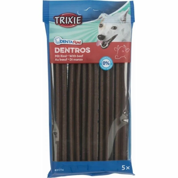Trixie Jutalomfalat Denta Fun Tacos Kacsás 5,5cm, 100g – jutalomfalat kutyáknak