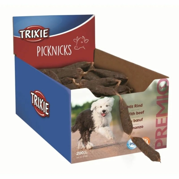 Trixie Jutalomfalat Kolbász Marha 8cm/8gr – jutalomfalat kutyáknak