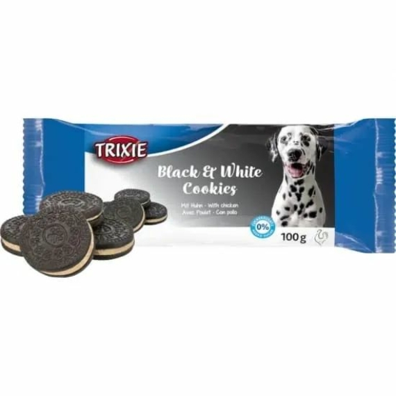 Trixie Jutalomfalat Kutyának Fekete&Fehér Süti 4db/100g – jutalomfalat kutyáknak