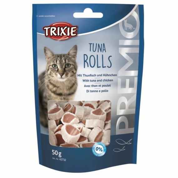Trixie Jutalomfalat macskának Premio tonhal tekercs 50gr – jutalomfalat kutyáknak
