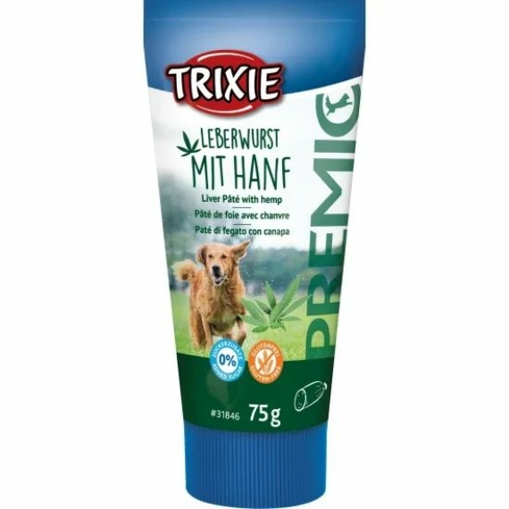 Trixie Jutalomfalat Paszta Kutyáknak, Májas Kenderrel, 75g – jutalomfalat kutyáknak