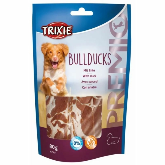Trixie Jutalomfalat Premio Bullducks 80g – jutalomfalat kutyáknak