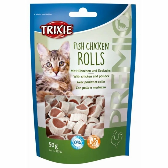 Trixie Jutalomfalat Premio csirkés rolls 50gr – jutalomfalat kutyáknak