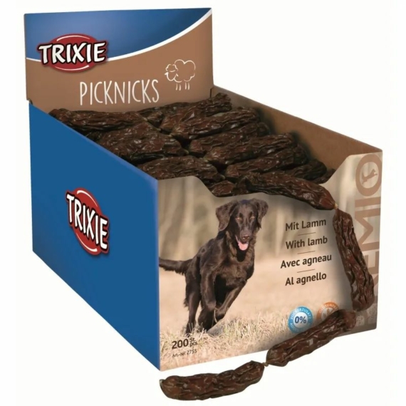 Trixie Jutalomfalat Premio Picknick Kolbász Bárány 8cm/8gr – jutalomfalat kutyáknak