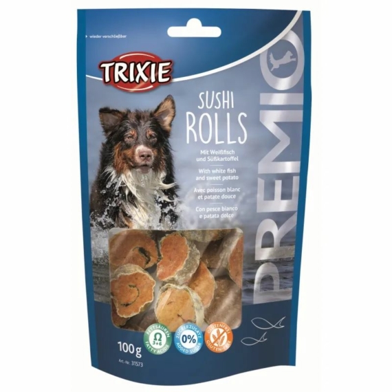 Trixie Jutalomfalat Premio Sushi Tekercs 100gr – jutalomfalat kutyáknak