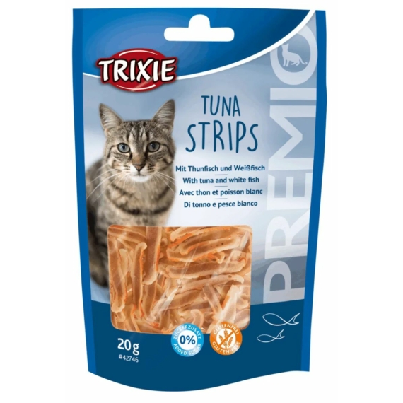 Trixie Jutalomfalat Premio Tonhal Strips 20g – jutalomfalat kutyáknak