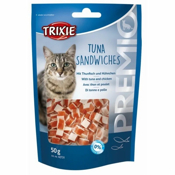 Trixie Jutalomfalat Premio Tonhal Szendvics 50gr – jutalomfalat kutyáknak