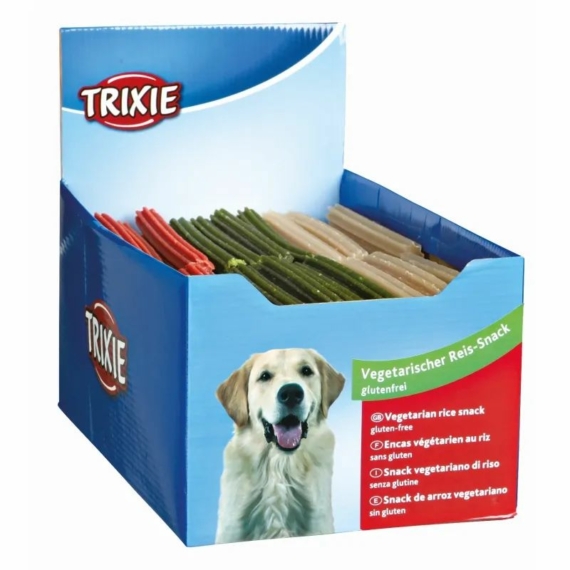 Trixie Jutalomfalat Rizs Rágórúd 12cm 20g/db 150db – jutalomfalat kutyáknak
