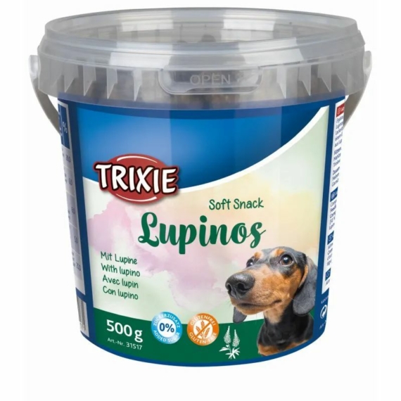 Trixie Jutalomfalat Soft Snack Csillagfürttel, Gluténmentes 500g – jutalomfalat kutyáknak