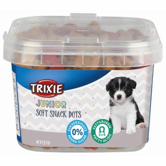 Trixie Jutalomfalat Soft Snack Junior Omega-3 140g – jutalomfalat kutyáknak