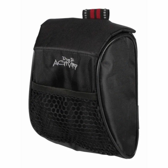 Trixie Jutalomfalat tartó táska Dog Activity 13*18*7cm fekete – jutalomfalat kutyáknak