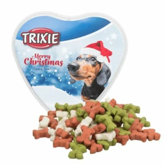 Trixie Jutalomfalat XMAS Sütiszivek 300g – jutalomfalat kutyáknak