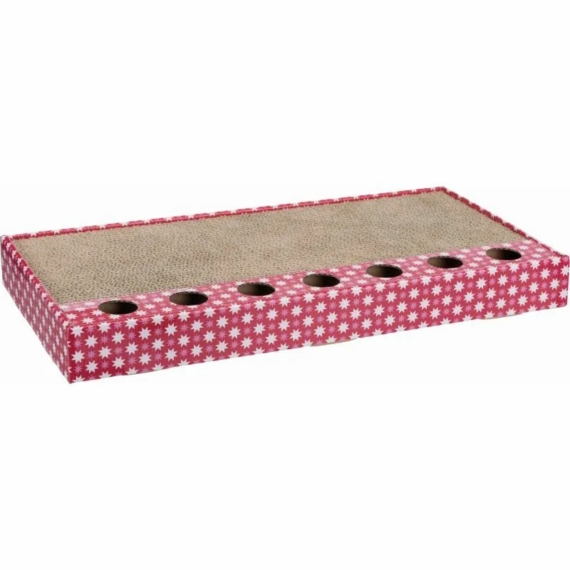 Trixie Kaparófa Kartonból Játékkal 48x25cm Pink – kutyajáték