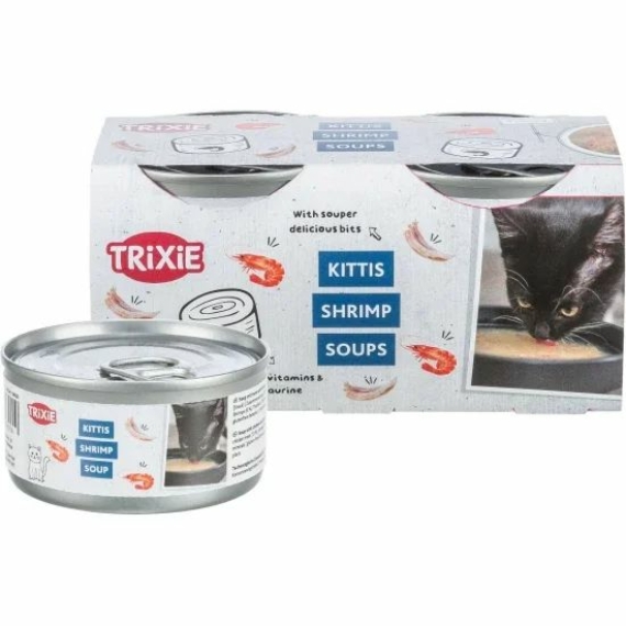 Trixie Konzerv Kittis Leves Csirkével és Rákkal, 4x80g – konzerves macskaeledel