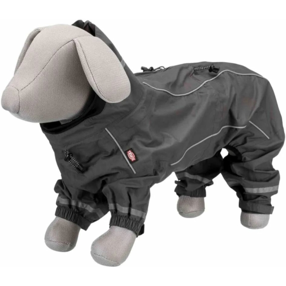 Trixie Kutyaruha Vaasa esőoverál, XS: 30 cm, szürke