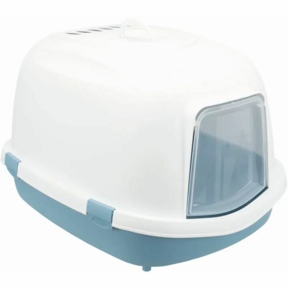Trixie Macska WC Primo XXL Fedeles 56x47x71cm Kék/Fehér – macskaalom
