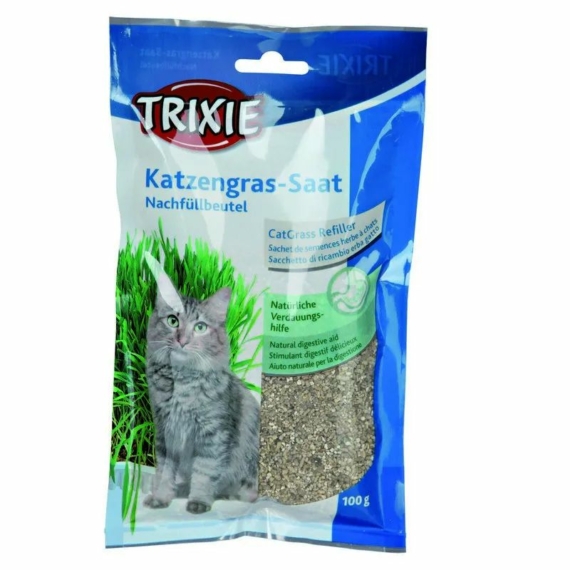 Trixie Macskafü Bio Zacskós 100g – táplálékkiegészítő macskáknak