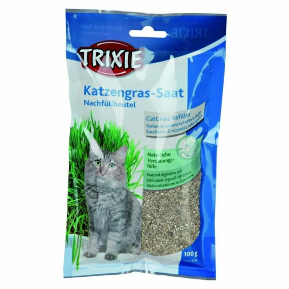 Trixie Macskafű Utántöltő 100 g – táplálékkiegészítő macskáknak