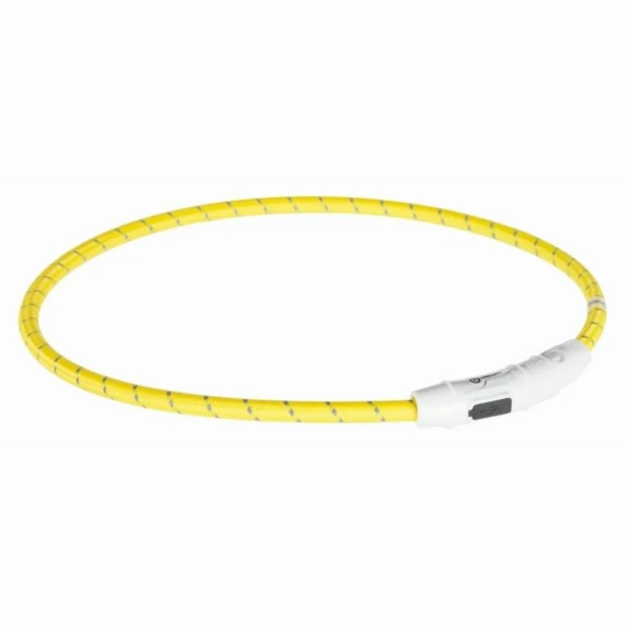 Trixie Nyakörv Világítós, Usb Töltővel L-Xl 65cm/7mm Sárga