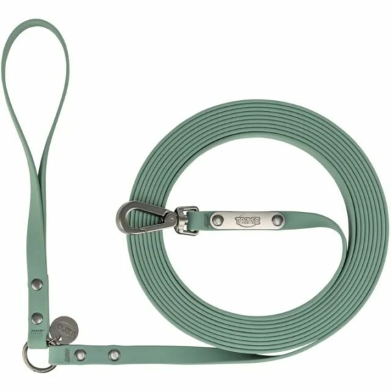 Trixie Póráz CityStyle nyomkövető PVC S-M 5m/13mm zsálya