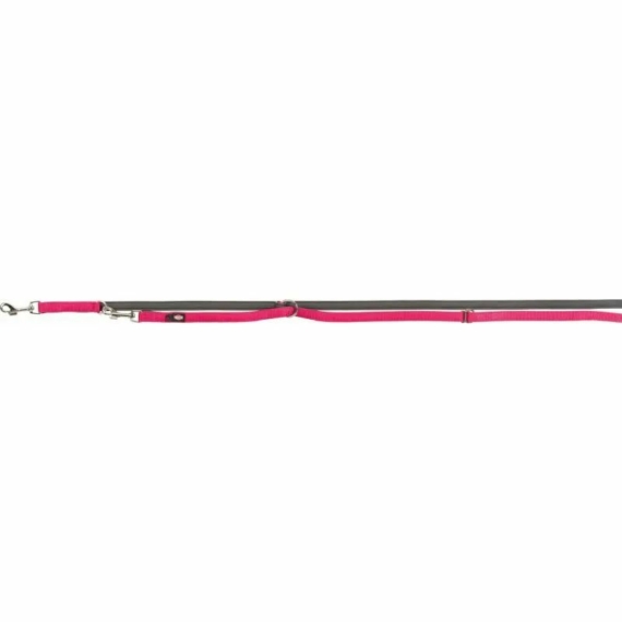 Trixie Póráz Hosszabbítható Neoprém XS–S 2m/15mm Fuchsia/Grafit