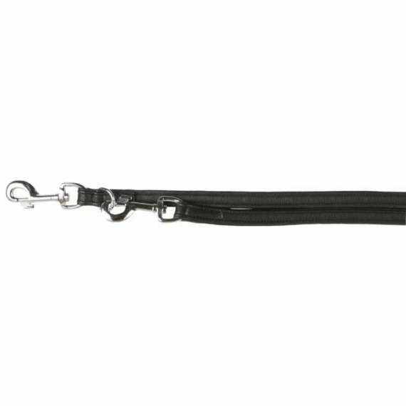 Trixie Póráz hosszabítható Active Comfort M-L 2m/25mm fekete