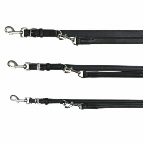 Trixie Póráz Rustic Bőr L-XL 1m/25mm Sötétbarna