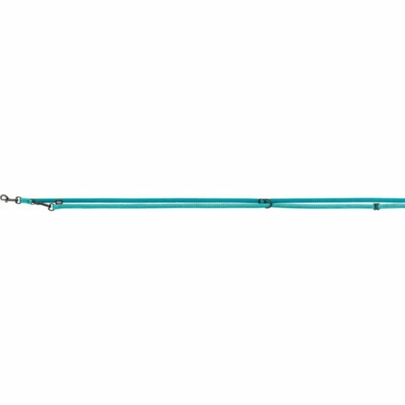 Trixie Póráz Softline Elegance Hosszabítható M–L 2m/20mm Óceán/Olajkék