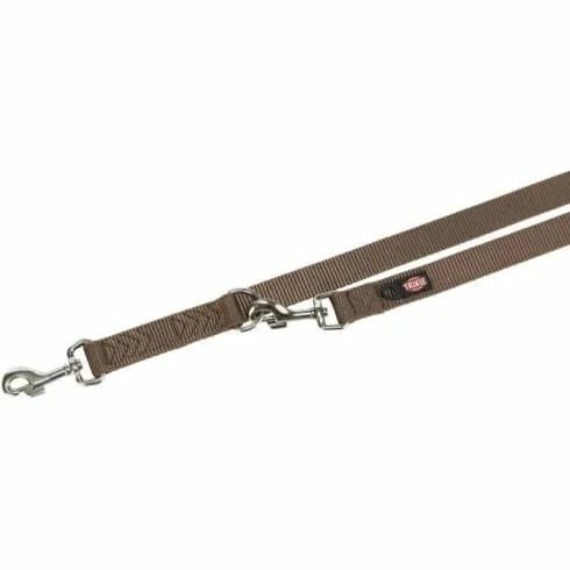 Trixie Póráz Új Prémium Hosszabítható L-XL 2,00m/25mm mokka