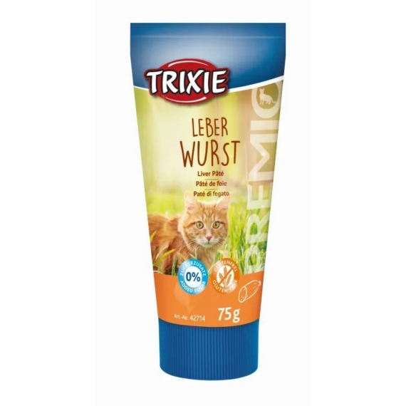 Trixie Premio Májkrém Macskának 75gr – jutalomfalat kutyáknak