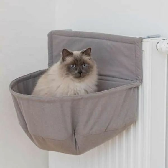 Trixie Radiátorpárna XXL Plüss/Szövet 55x15x36cm Barna/Bézs