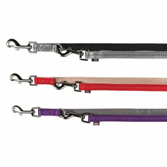 Trixie Softline Elegance hosszabbítható póráz XS piros/bézs 2.30m/10mm