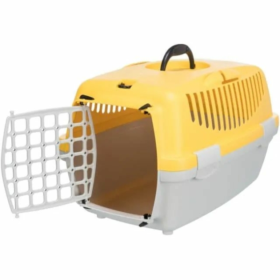 Trixie Szállító Capri 2 XS-S 37x34x55cm Világosszürke/Sárga