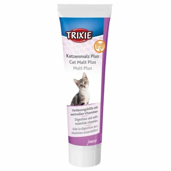 Trixie Szőroldó Paszta Kölyök Macskáknak, 100g – jutalomfalat kutyáknak