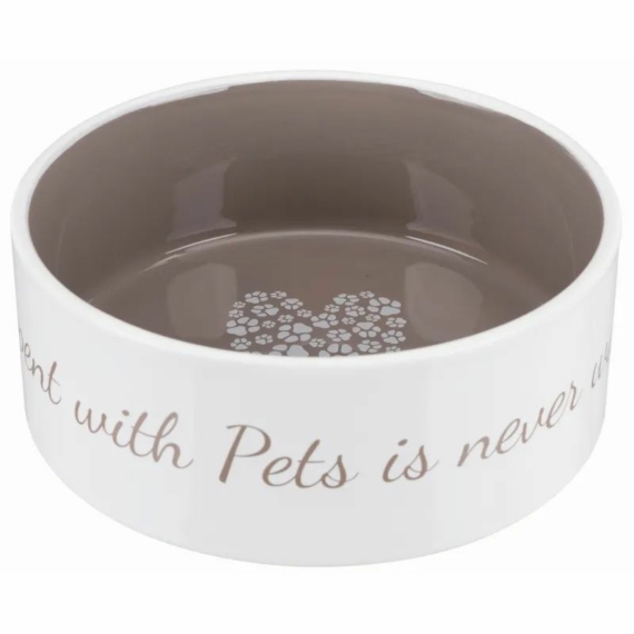 Trixie Tál Kerámia Pet s Home 1,4l/20cm krém/barna