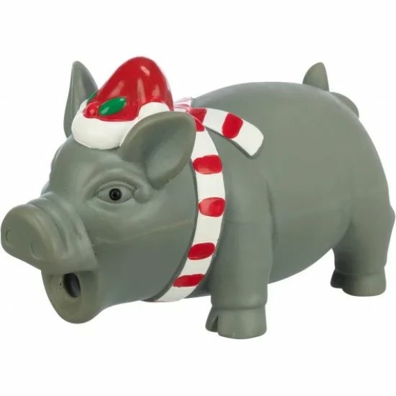 Trixie Xmas latex malac 16cm – kutyajáték