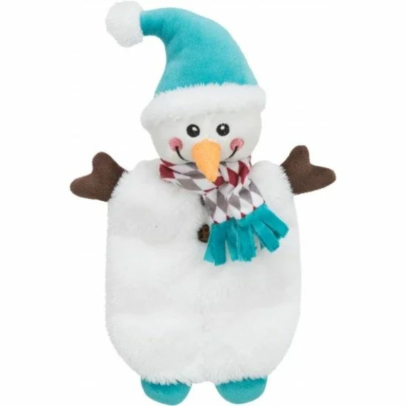 Trixie Xmas plüss hóember lógatós 31cm – kutyajáték