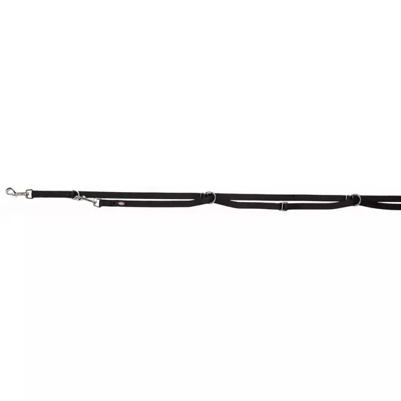 Trixie Póráz Hosszabbítható Prémium XS–S 3.00 m/15mm Fekete