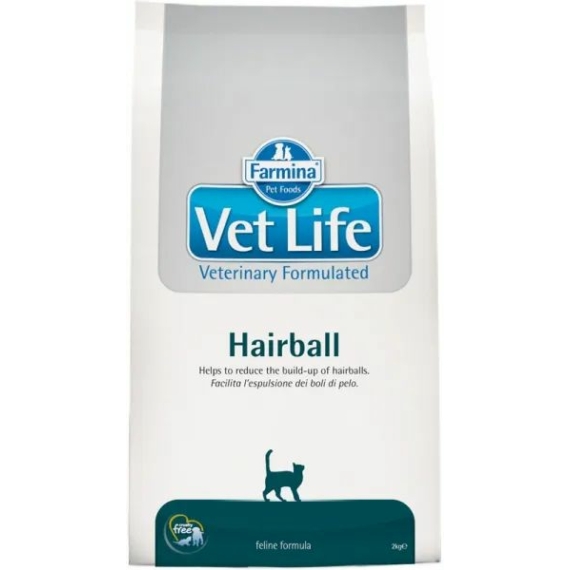 Vet Life Cat Hairball 2kg – száraz macskatáp
