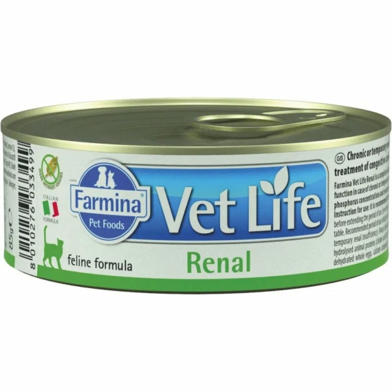 Vet Life Cat Konzerv Renal 85g – konzerves macskaeledel